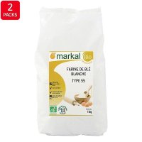 Markal Wheat flour 마칼 위트 밀 플라워 프랑스 밀가루 T55 1kg 2팩