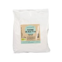 Greenweez Wheat flour Bio 그린위즈 위트 밀 플라워 프랑스 밀가루 T150 바이오 2.5kg