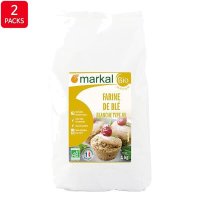 Markal Wheat flour 마칼 위트 밀 플라워 프랑스 밀가루 T65 1kg 2팩