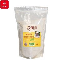 Pepite Green banana flour 빼삐뜨 그린 바나나 플라워 프랑스 밀가루 350g 4팩