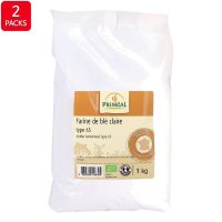 Primeal Wheat flour 프리밀 위트 밀 플라워 프랑스 밀가루 T65 1kg 2팩