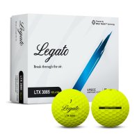 레가토 USGA 공인구 우레탄 3피스 골프공 옐로우 비거리 골프볼 선물 (1더즌)