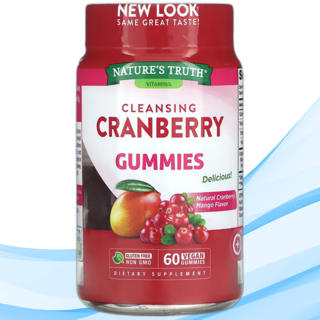 네이쳐스트루스 <b>크랜베리 구미</b>젤리 NaturesTruth Cranberry Gummies