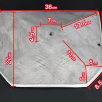 주방후드 환풍기 부품 레인지 후드 오일 필터 네트 36X27cm