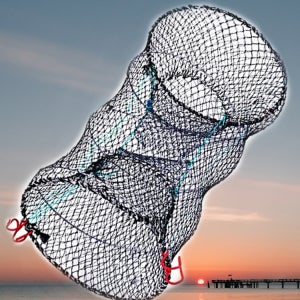 캠프365 원형 통발 소형 대형 민물 바다 낚시 어망 투망 장어 문어 미꾸라지 채집