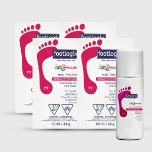 [한국공식] footlogix 풋로직스 안티펑거 스피랄린 손톱 발톱 스프레이 50ml, 4개