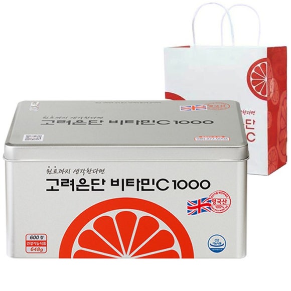 고려은단비타민C1000 1080mg x 600정
