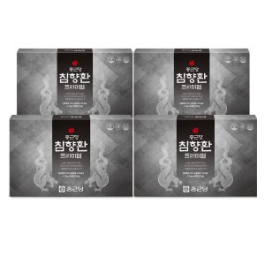 종근당 침향환 프리미엄3.75g x 60환+쇼핑백 4박스 고급선물