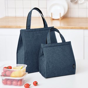 퓨어 보냉백 2종 쿨러백 휴대용 캠핑 도시락 이유식 보온 가방