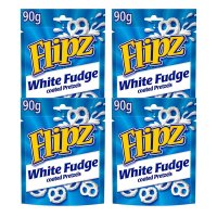 맥티비 플립츠 화이트 퍼지 프레첼 90g 4팩 McVities Flipz White Fudge Pretzels