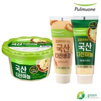 풀무원 국산 튜브형 다진마늘 80g 용기형 다진마늘 150g