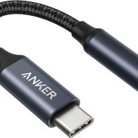 앤커 Anker USB C to 3.5mm 오디오 무손실 어댑터 Adapter 젠더 갤럭시 맥북 등 USB-C Type 장치 꼬다리