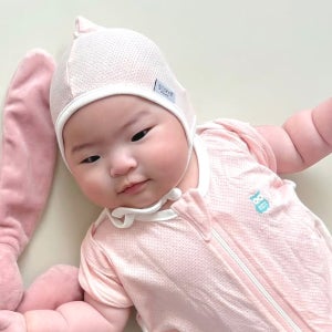 스칸디맘 신생아 보넷 딸꾹질모자