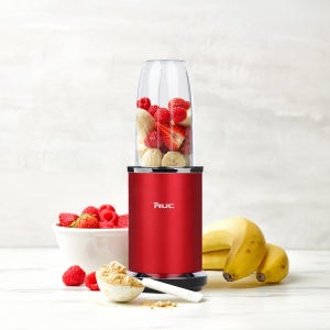 엔유씨 퍼스널 블렌더 믹서기 NNB-100K 다크레드 텀블러 소형 이유식 미니
