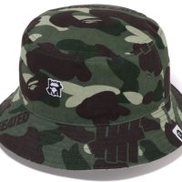 일본 베이프 언디핏 버킷햇 2컬러 BAPE X UNDFTD BUCKET HAT