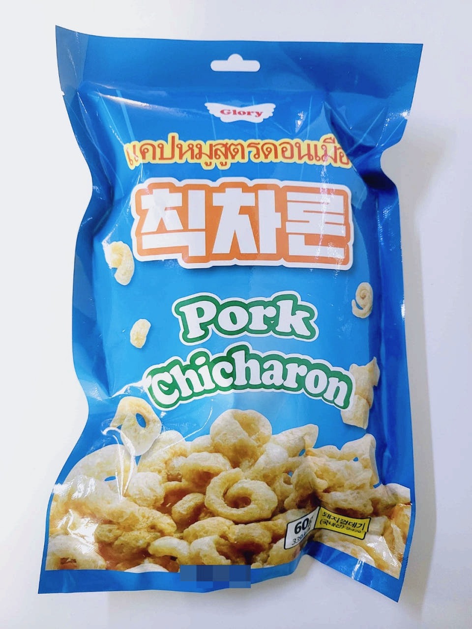 Chicharon Pork Rind Snack, Fried Snack, Kaepmu Collagen Pop 60g, 1ea