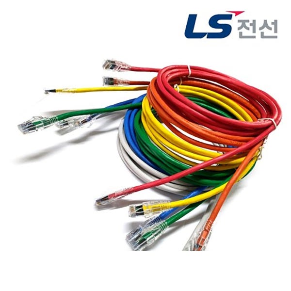 LS전선 CAT6 기가 랜 케이블 UTP 랜선 인터넷선 허브선 국산 수제작 1M