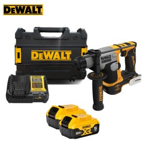디월트 20V MAX XR 브러쉬리스 로터리 함마드릴 DCH172P2 5.0Ah 배터리 2개 세트