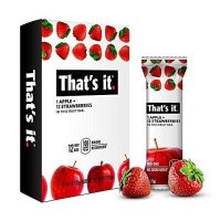 That’s it Apple Strawberry Real Fruit Bar 댓츠잇 사과 딸리 리얼 과일 바 420g 35g 12개입