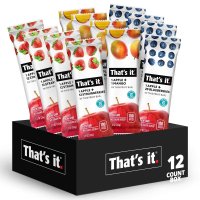 That’s it Real Fruit Bar 댓츠잇 리얼 과일 바 버라이어티 팩 420g 35g 12개입