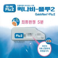 빠른 독감검사 독감 진단 키트 퀵나비플루 2 빠른자가진단 10개입 1세트