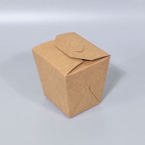 D-3-1 / 일회용 딤섬용기 (대) 1BOX-300개 크라프트 볶음요리 샐러드 포장용기