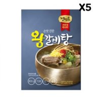 갈비탕육수 왕갈비탕 사골엑기스 서민갑부 밀키트800g x5