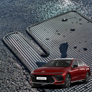 2024 쏘나타 디엣지 다이아 고무매트 방수 발판 카매트 소나타 하이브리드 포함