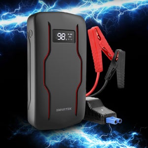 자동차 휴대용 점프스타터 긴급시동 차량용 배터리방전점프 스타트 밧데리 올인원 12V