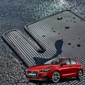 i30 PD 더뉴i30 구형 아이써티 다이아 고무매트 방수 발판 카매트