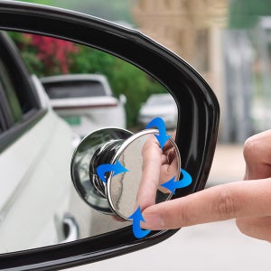 벤투로스 2세대 흡착식 사이드미러보조거울 차량용 사각지대 주차 보조 백미러 2P