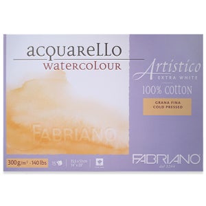 파브리아노 뉴아띠스띠꼬 수채화지 AR13 순백색 황목 305x455 300g
