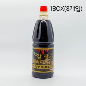 미담채 갈릭 데리야끼 소스 2.1kg 1BOX(8개입)