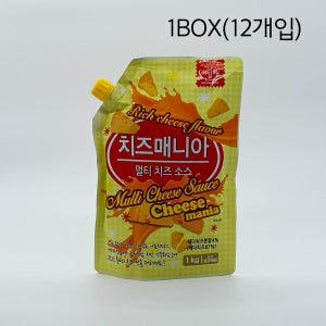 미담채 치즈매니아 멀티치즈소스 1kg 1BOX(12개입)