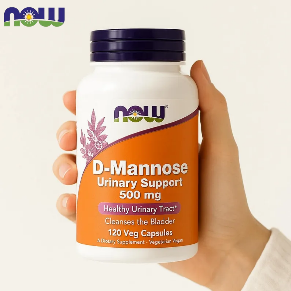 나우푸드 디마노스 디<b>만노스</b> 500mg Mannose 120캡슐
