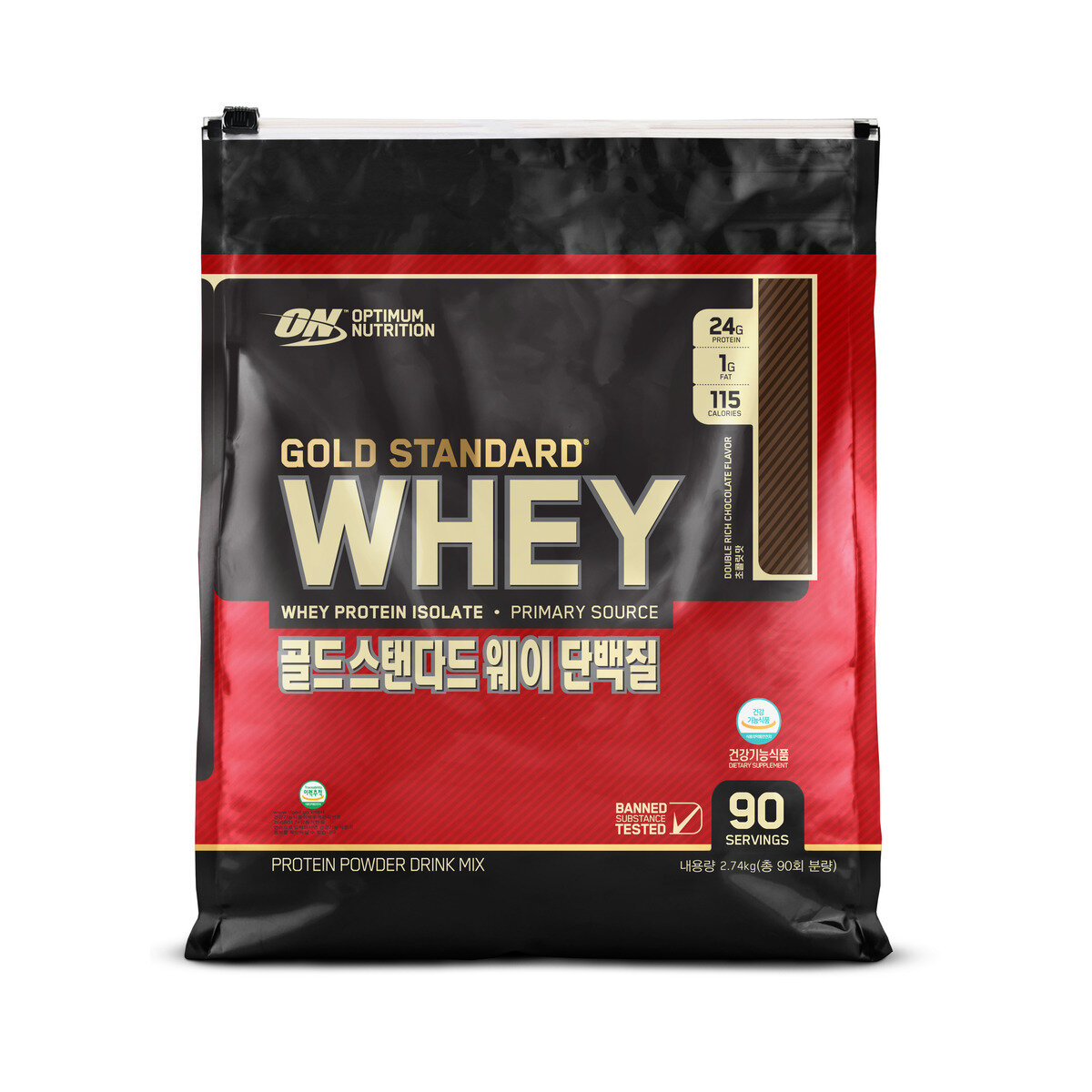 옵티멈 골드 스탠다드 웨이 단백질 보충제 2.74kg 코스트코 Gold Standard Whey Protein Powder 2.74kg