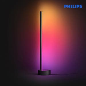 필립스 휴 그라디언트 사인 테이블 LED 단스탠드 색변환 밝기조절 데스크 램프