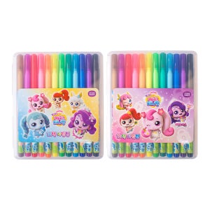 캐치티니핑 3탄 12색사인펜 색칠 미술도구