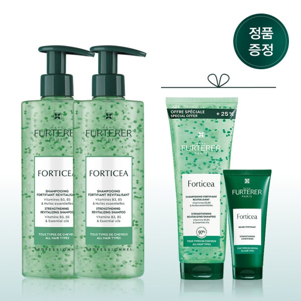 르네휘테르 포티샤 슈퍼 볼륨 샴푸 500ml 듀오