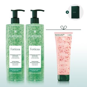 [르네휘테르][이세영PICK] 포티샤 슈퍼볼륨 샴푸 600ml 듀오(+토뉘시아샴푸250ml&선물박스 증정)