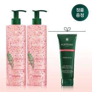 [르네휘테르] 토뉘시아 수분볼륨 플럼핑 샴푸 600ml 듀오(+토뉘시아마스크250ml증정)