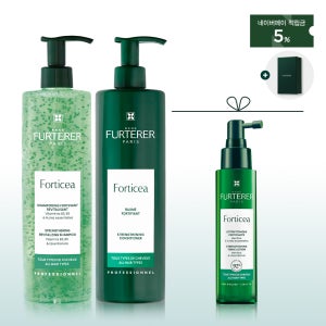 [르네휘테르][이세영PICK] 포티샤 슈퍼볼륨 샴푸&마스크 600ml 듀오(+포티샤세럼100ml&선물박스 증정)