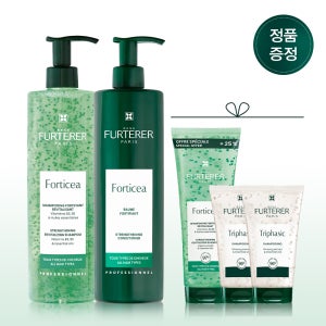 [르네휘테르]포티샤 슈퍼볼륨 샴푸&마스크 600ml 듀오(+포티샤샴푸250ml&트리파직샴푸50mlX2증정)