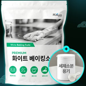 더푸룸 베이킹소다 3.8kg 1개 욕실청소 대용량 다목적 세제