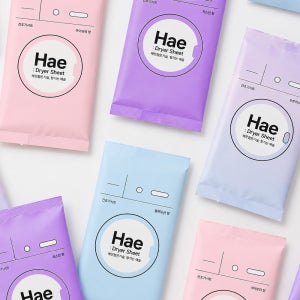해 Hae 빨래방 건조기시트 세탁방 드라이섬유유연제시트지 500매(대용량) 4가지향