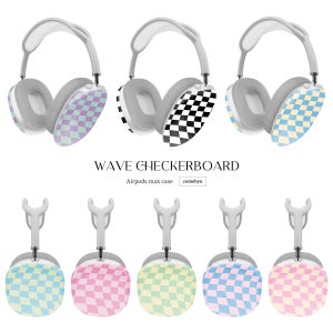 컴바이유 웨이브 에어팟맥스 하드 케이스 블랙&화이트 무광하드