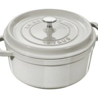 스타우브 STAUB 꼬꼬떼 화이트 트러플 주물 냄비 10cm