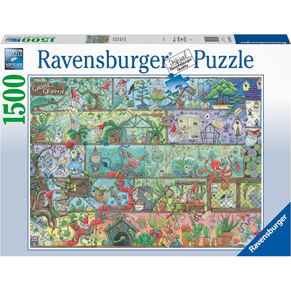 라벤스부르거 선반 위의 드워프 1500피스 퍼즐 <b>16712</b> 성인용 1,500조각