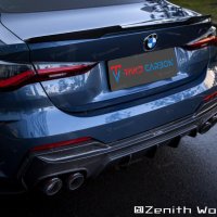 TAKD BMW 4시리즈쿠페 M스포츠 드라이카본 트렁크립 스포일러 G22 G80 M4