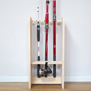 국내제작 스탠드형 멀티 낚시대거치대 로드거치대 진열대 릴낚시받침대